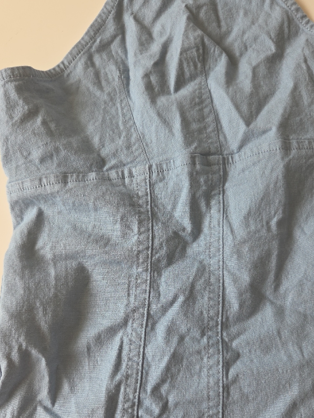 Urban Outfitters Vest Top Ashleigh Blue Linen Blend Sz XL NWT - Picture 7 of 16